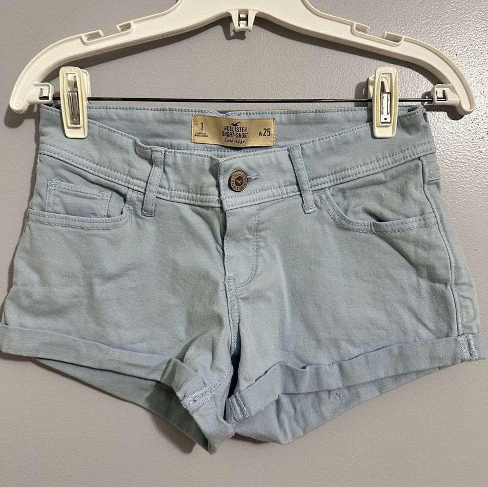 Hollister light blue shorts size 25/1